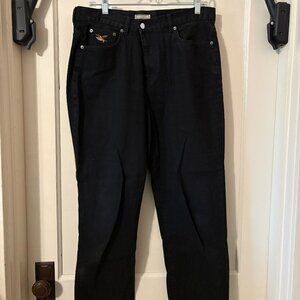 American Living Black Classic Straight Leg Jeans size 14